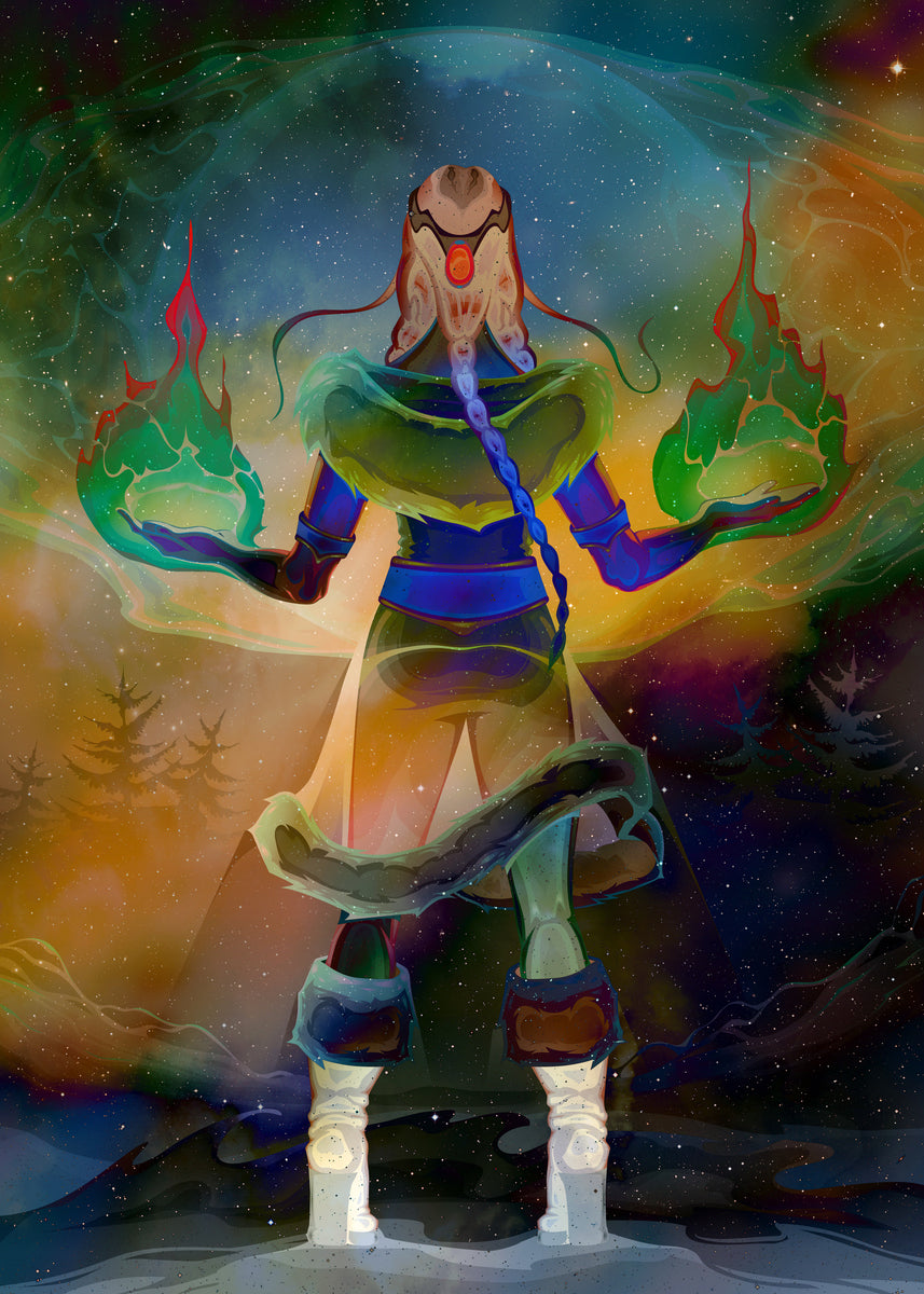 Warrior Princess With Fire