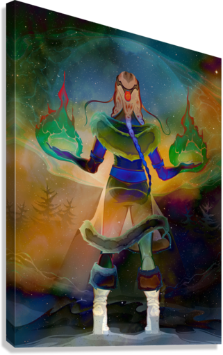 Giclée Stretched Canvas Print