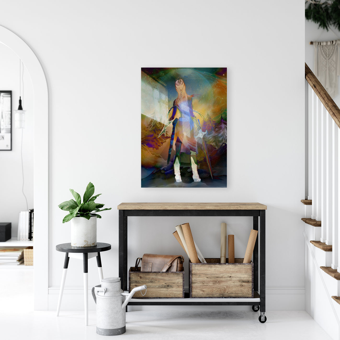Giclée Stretched Canvas Print