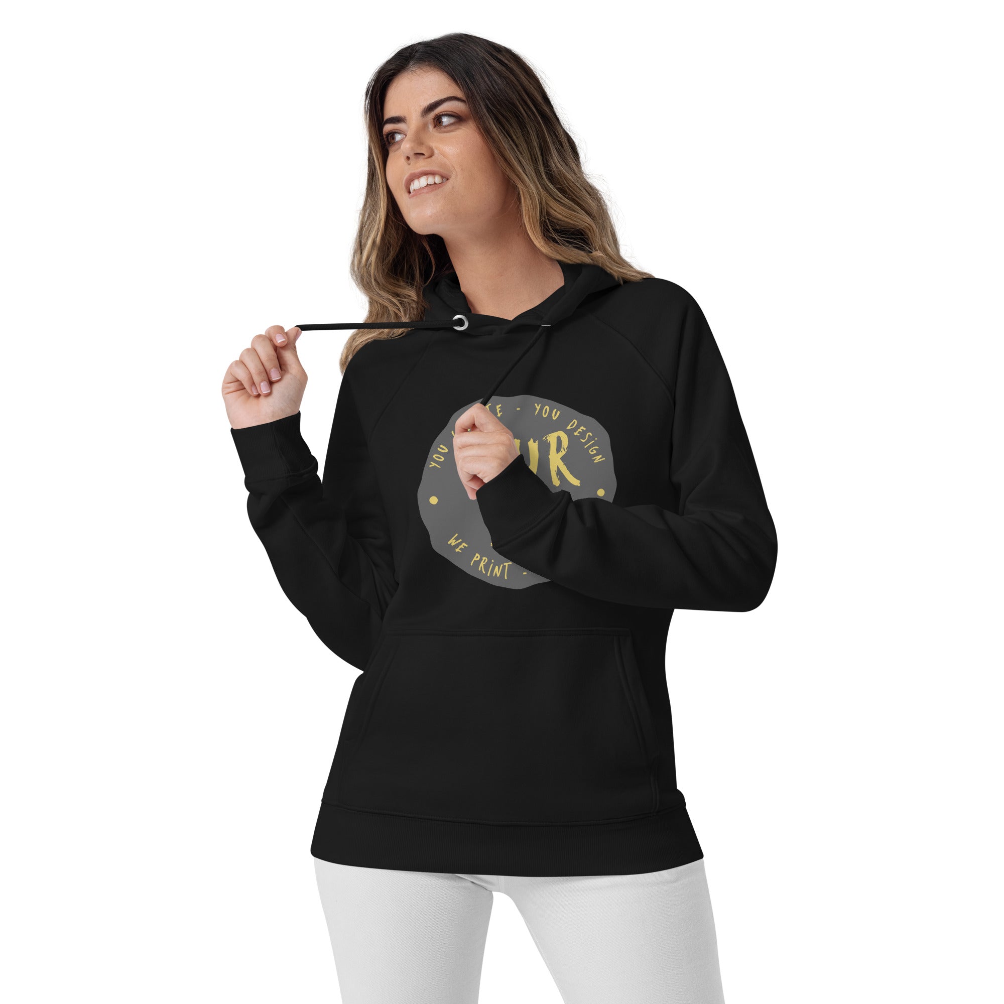 Women's Eco Raglan Hoodie