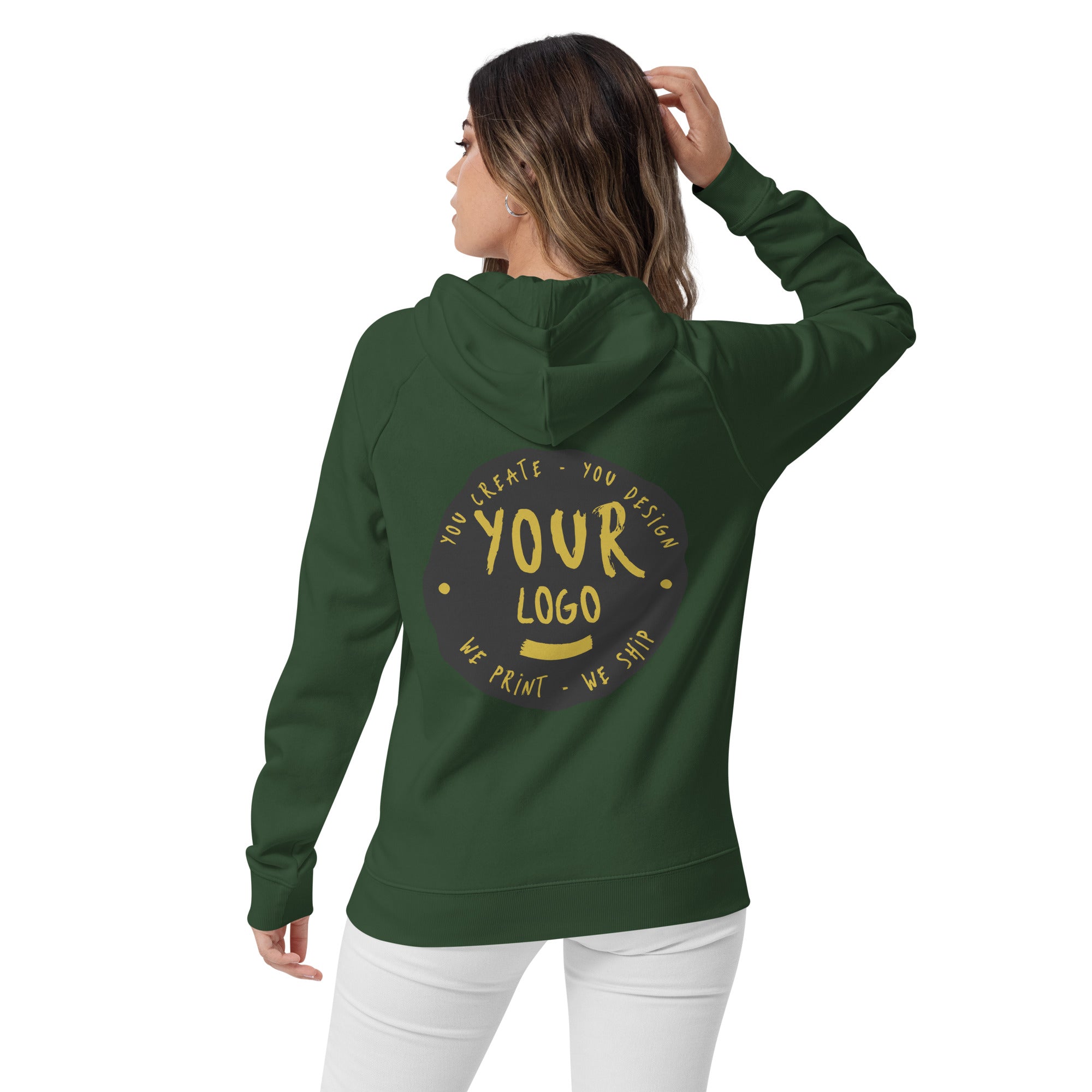 Women's Eco Raglan Hoodie