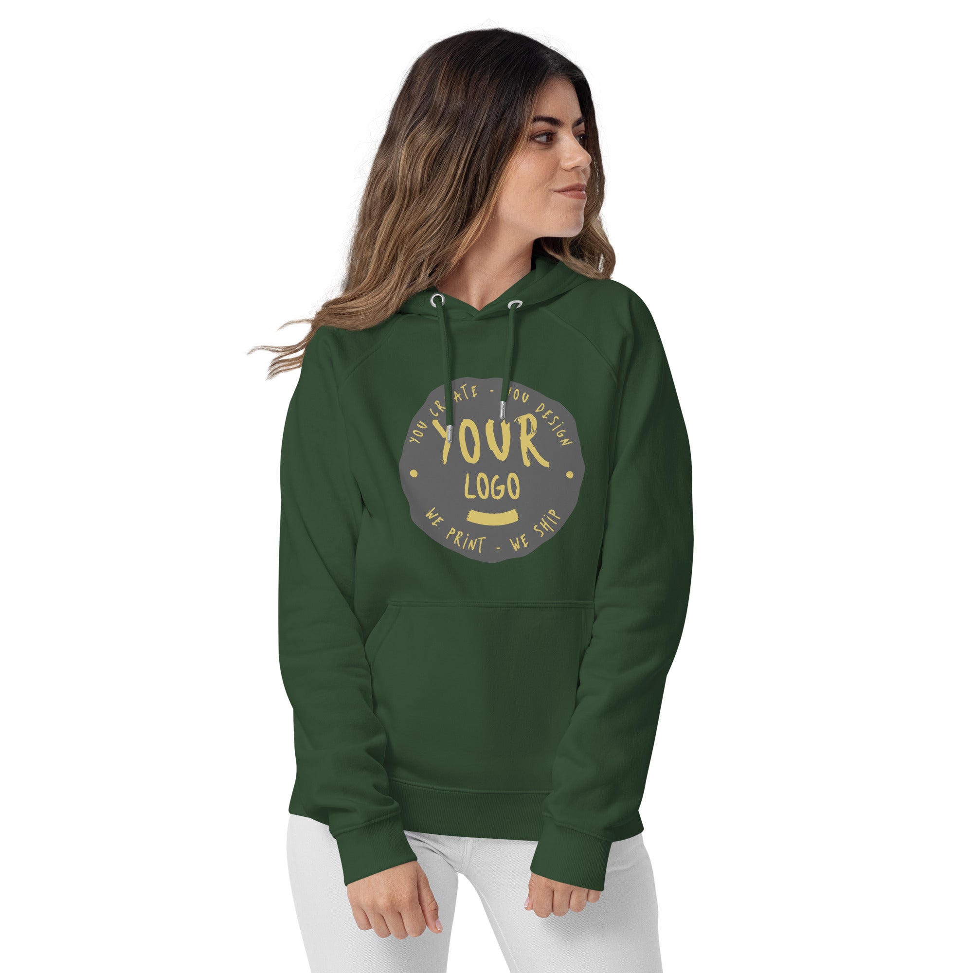 Women's Eco Raglan Hoodie