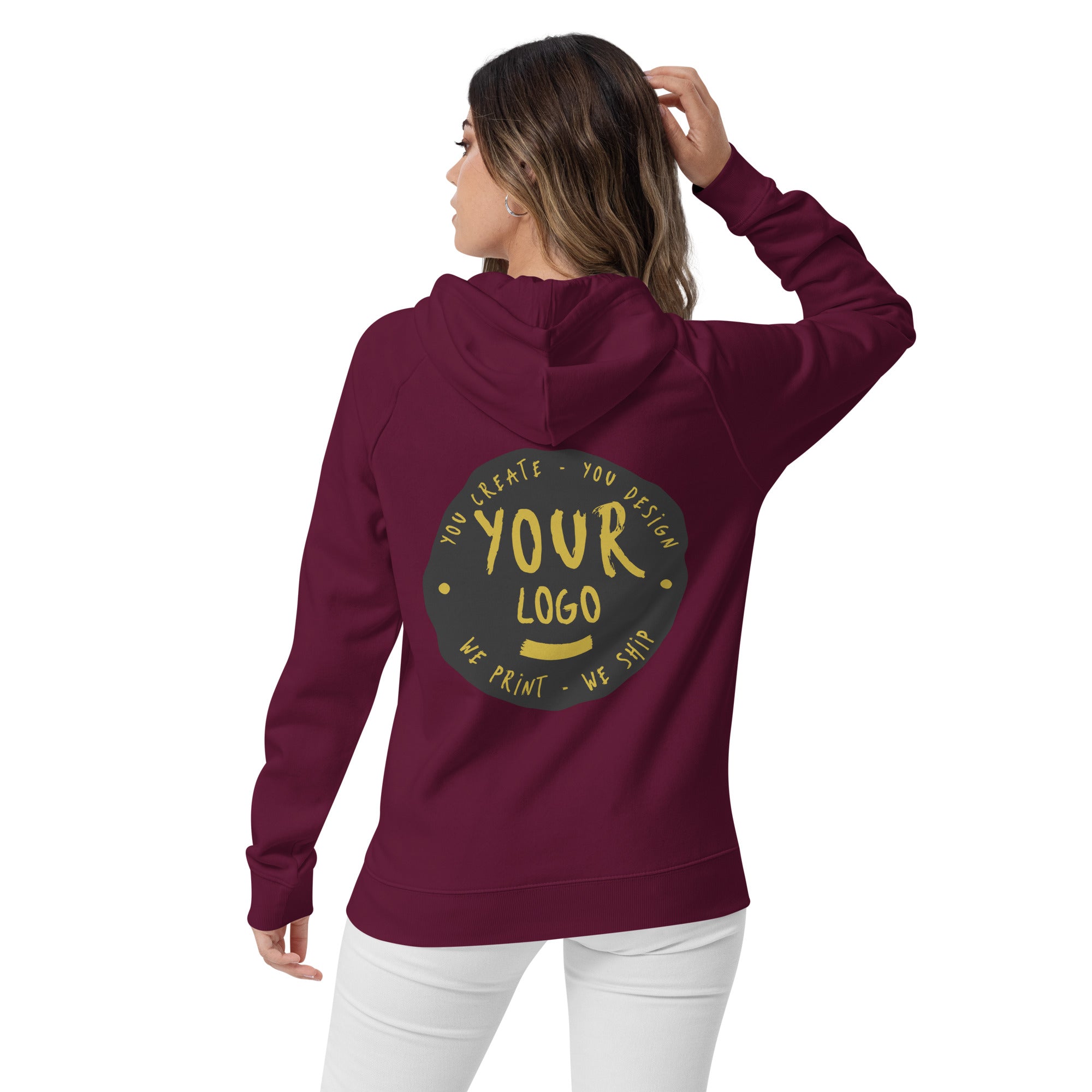 Women's Eco Raglan Hoodie
