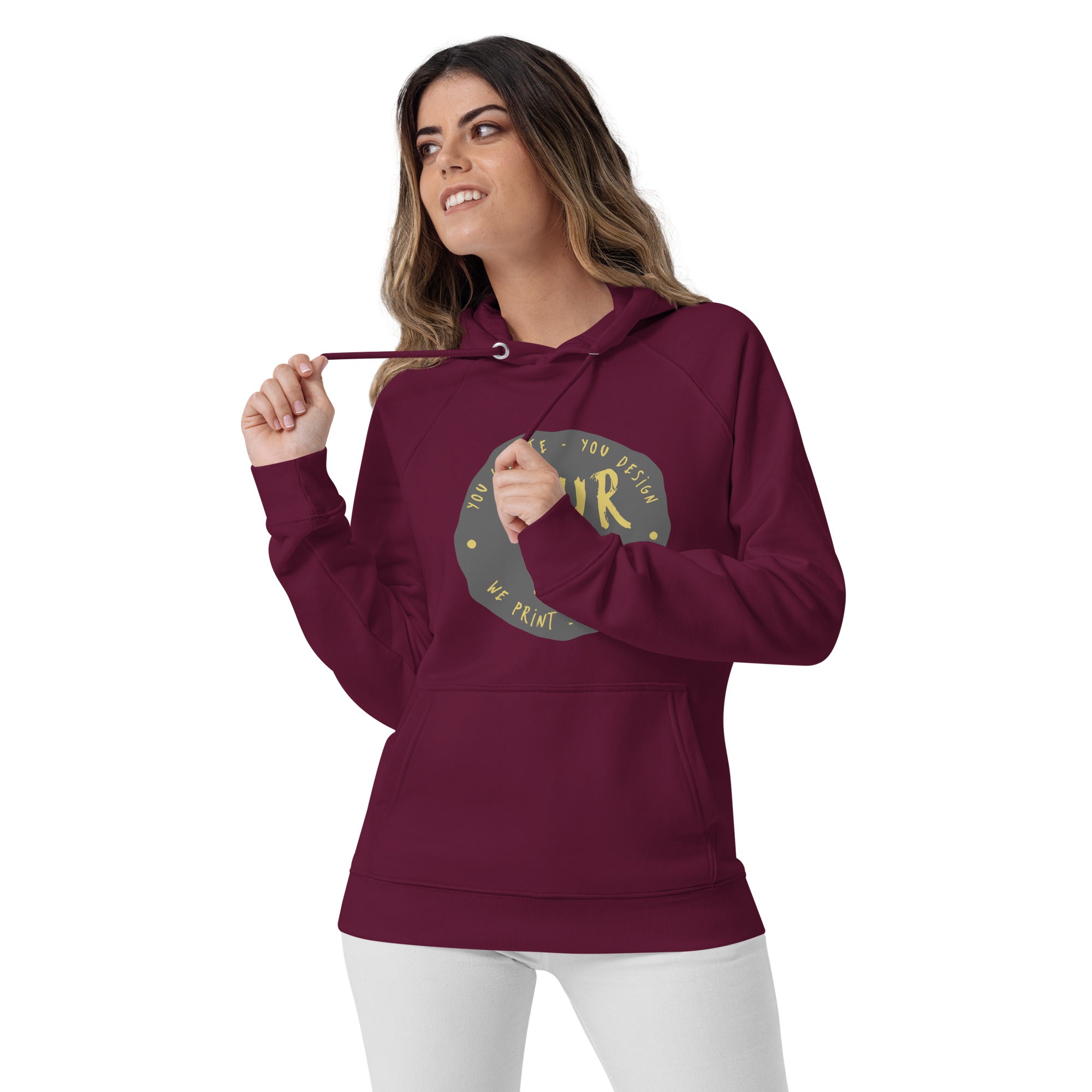 Women's Eco Raglan Hoodie