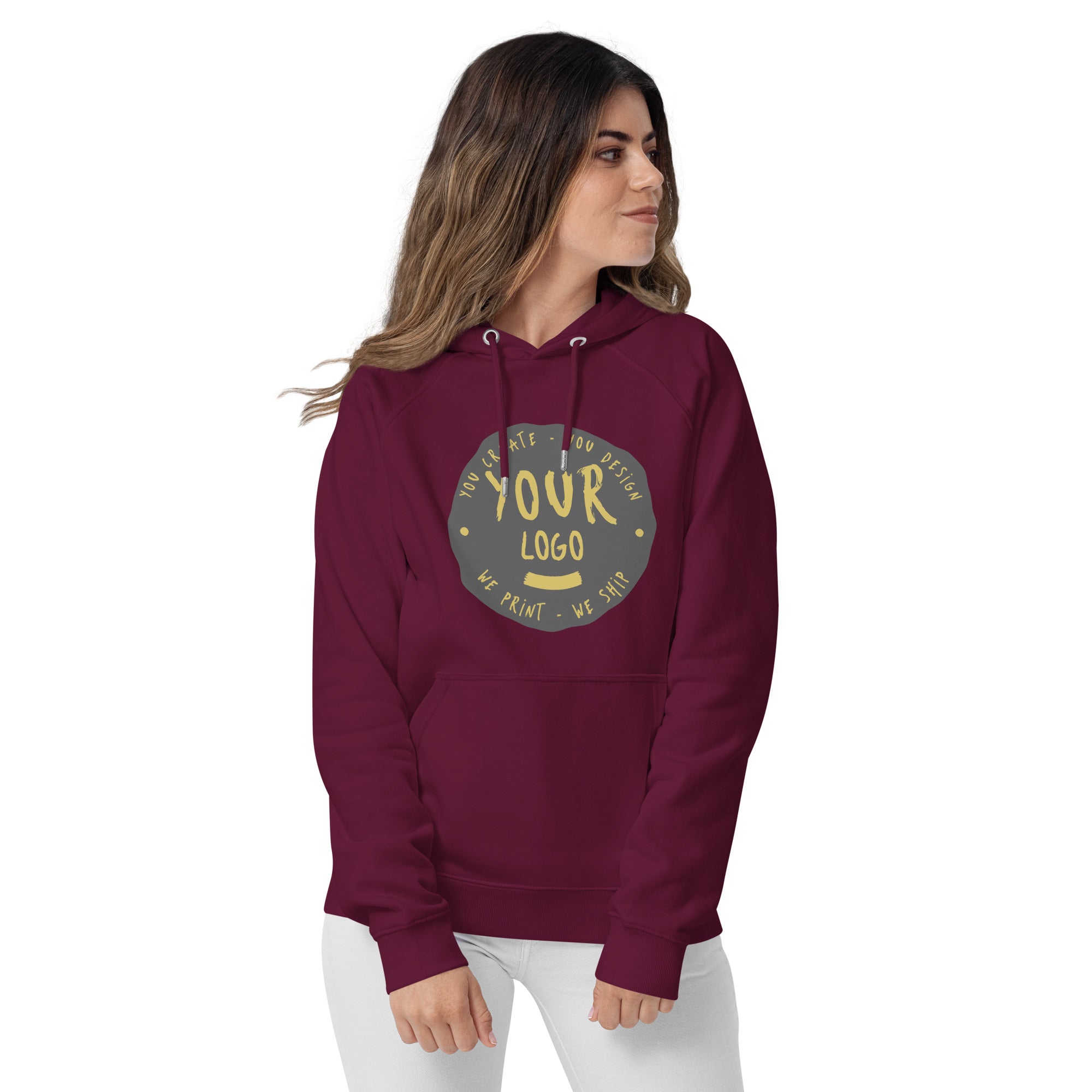 Women's Eco Raglan Hoodie