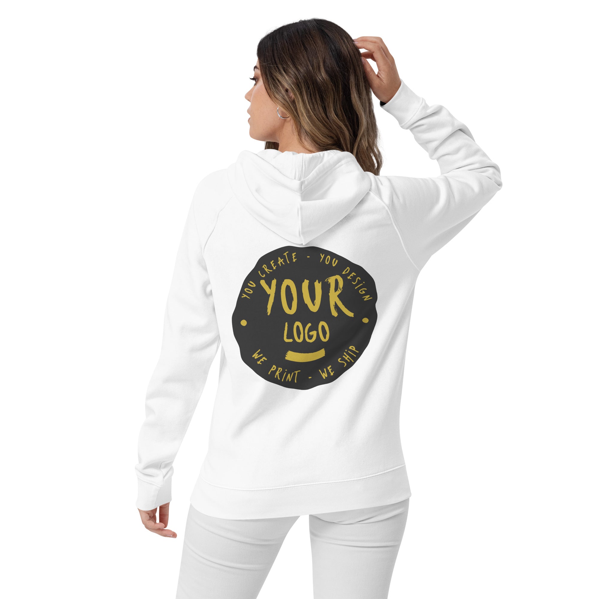 Women's Eco Raglan Hoodie