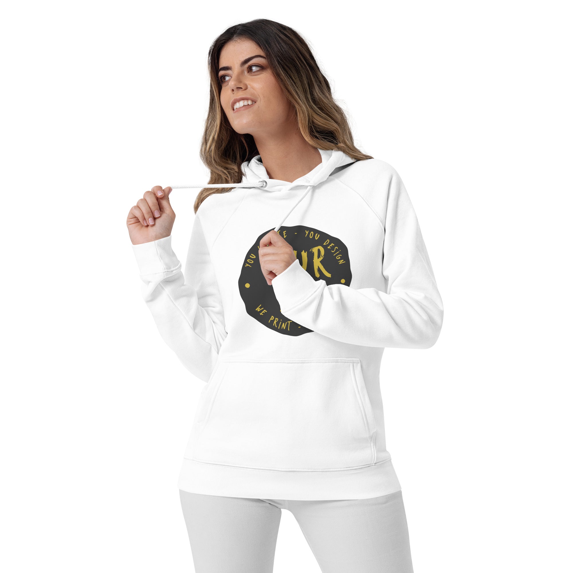 Women's Eco Raglan Hoodie