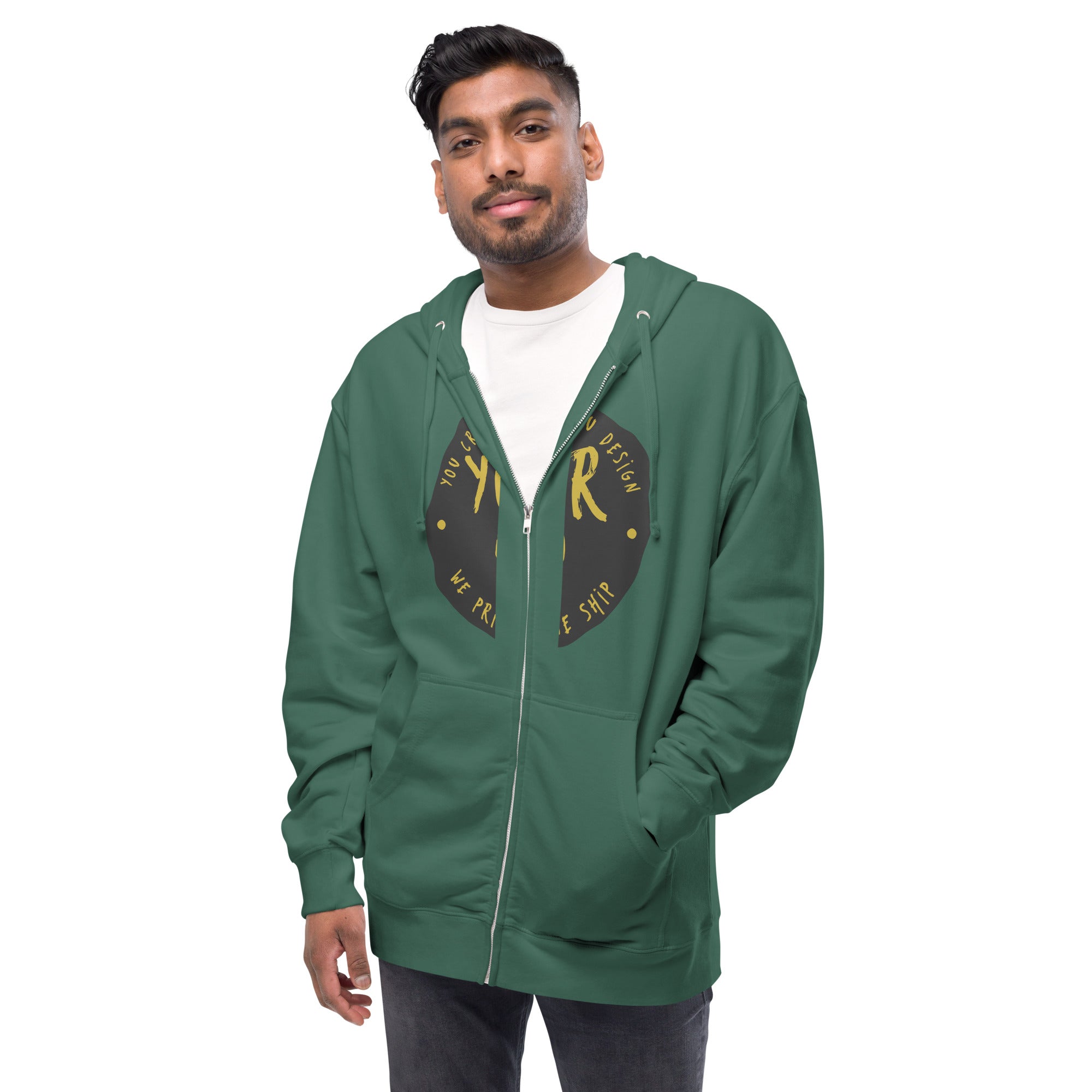 Men's Fleece Zip Hoodie