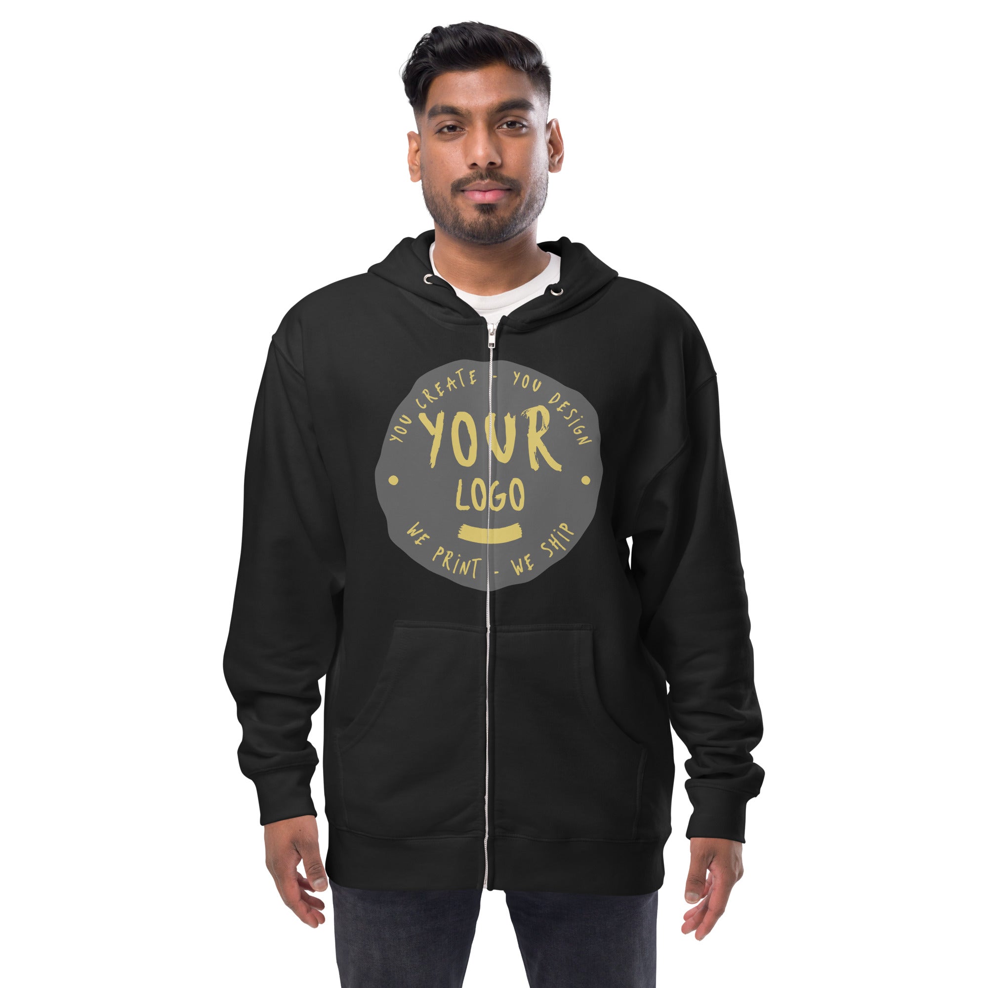 Men's Fleece Zip Hoodie