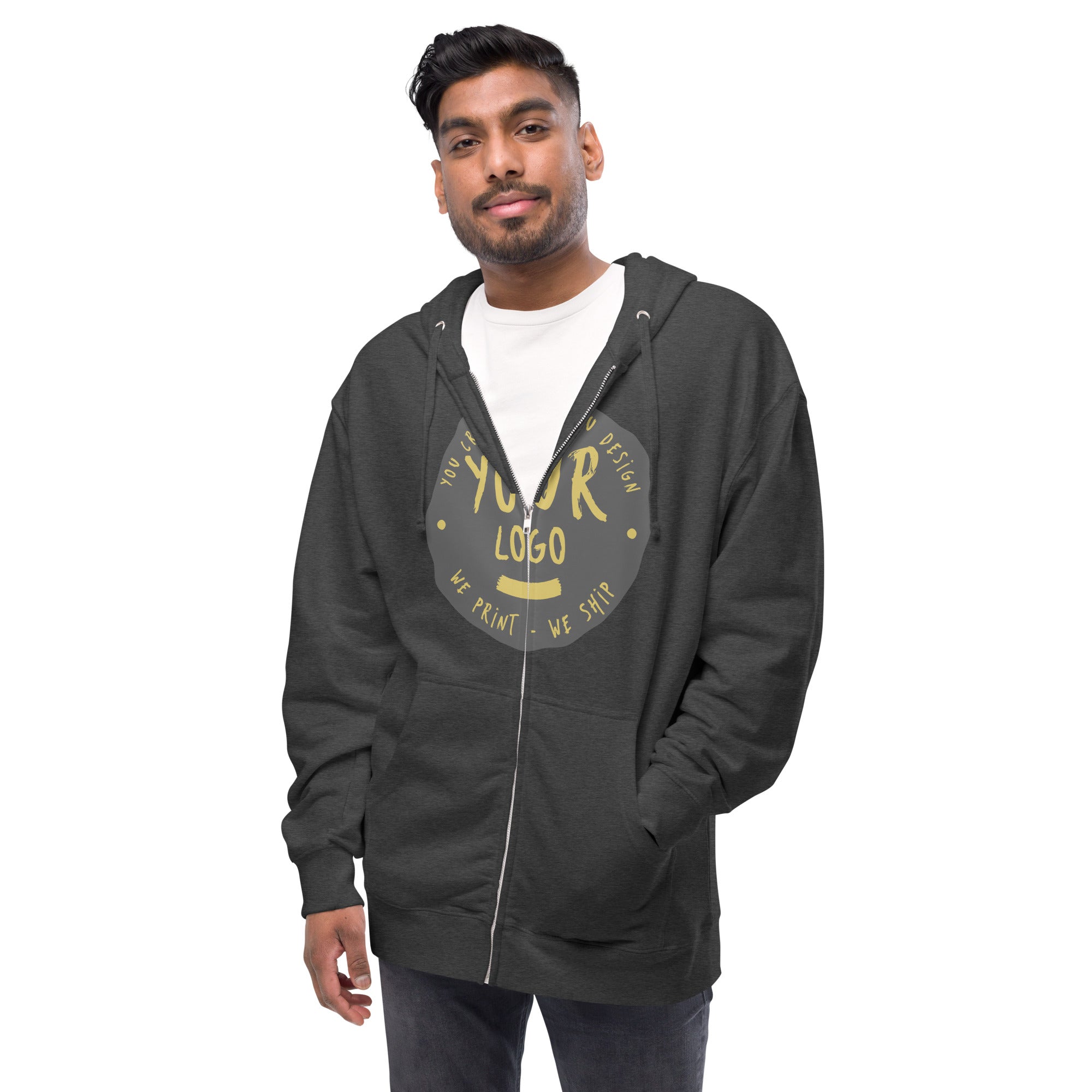 Men's Fleece Zip Hoodie