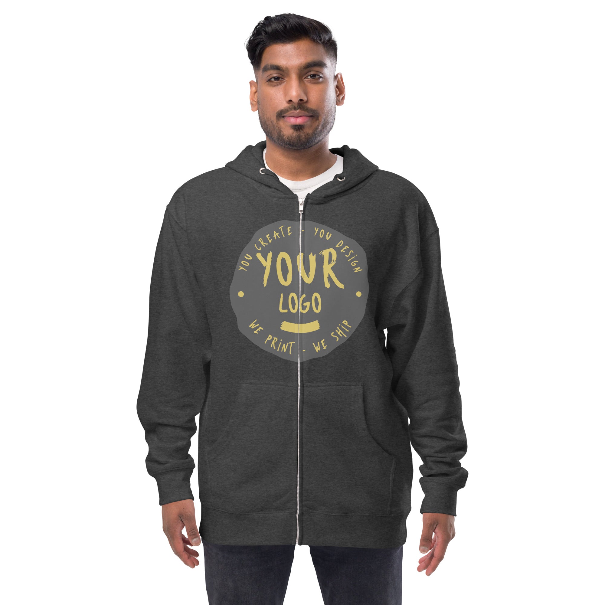 Men's Fleece Zip Hoodie