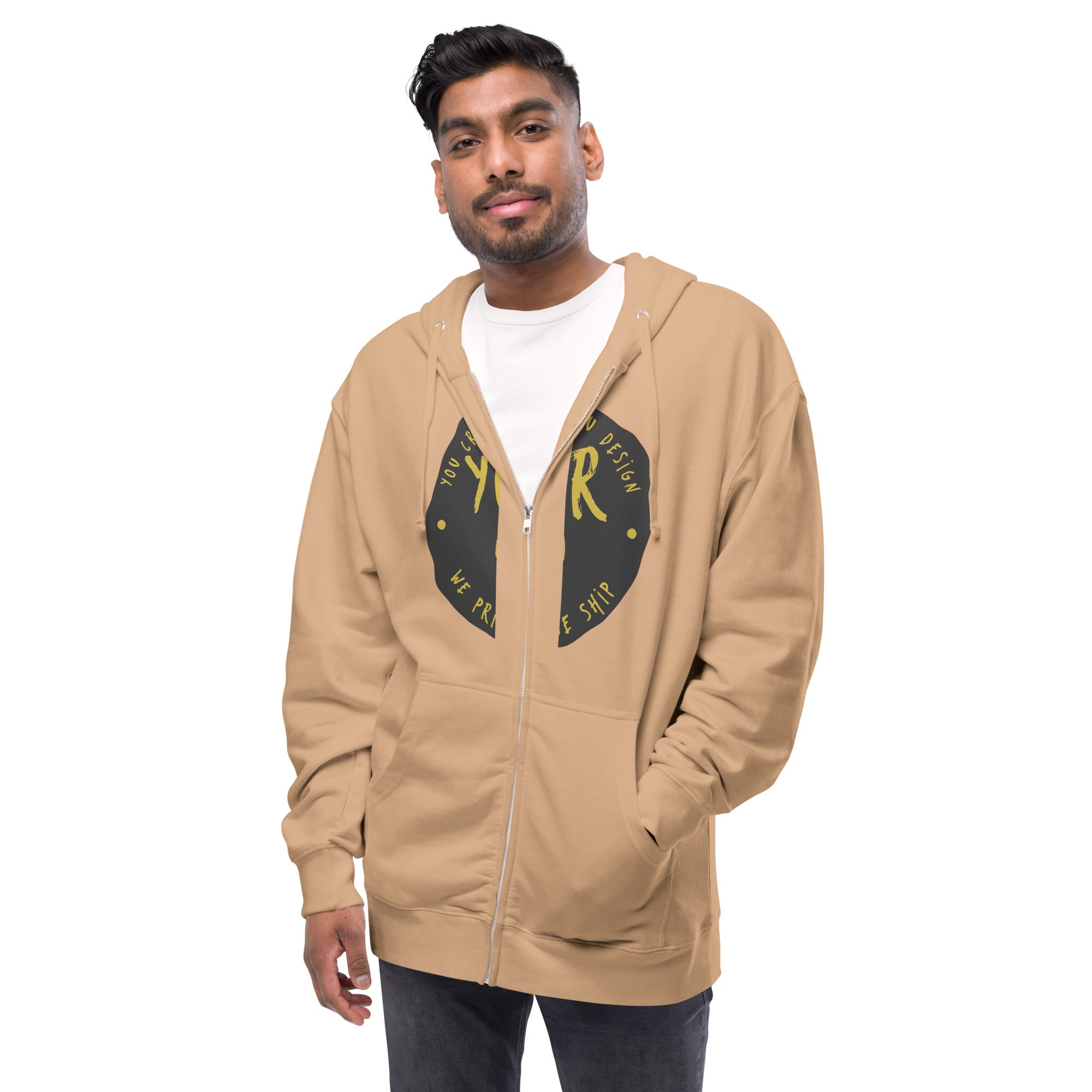 Men's Fleece Zip Hoodie