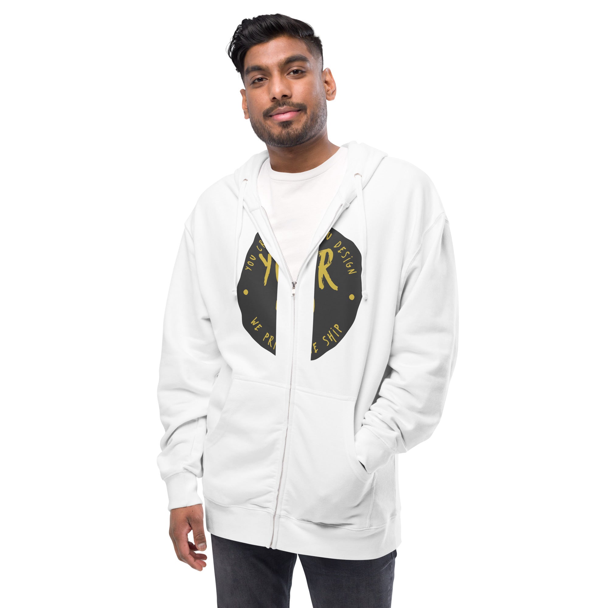 Men's Fleece Zip Hoodie