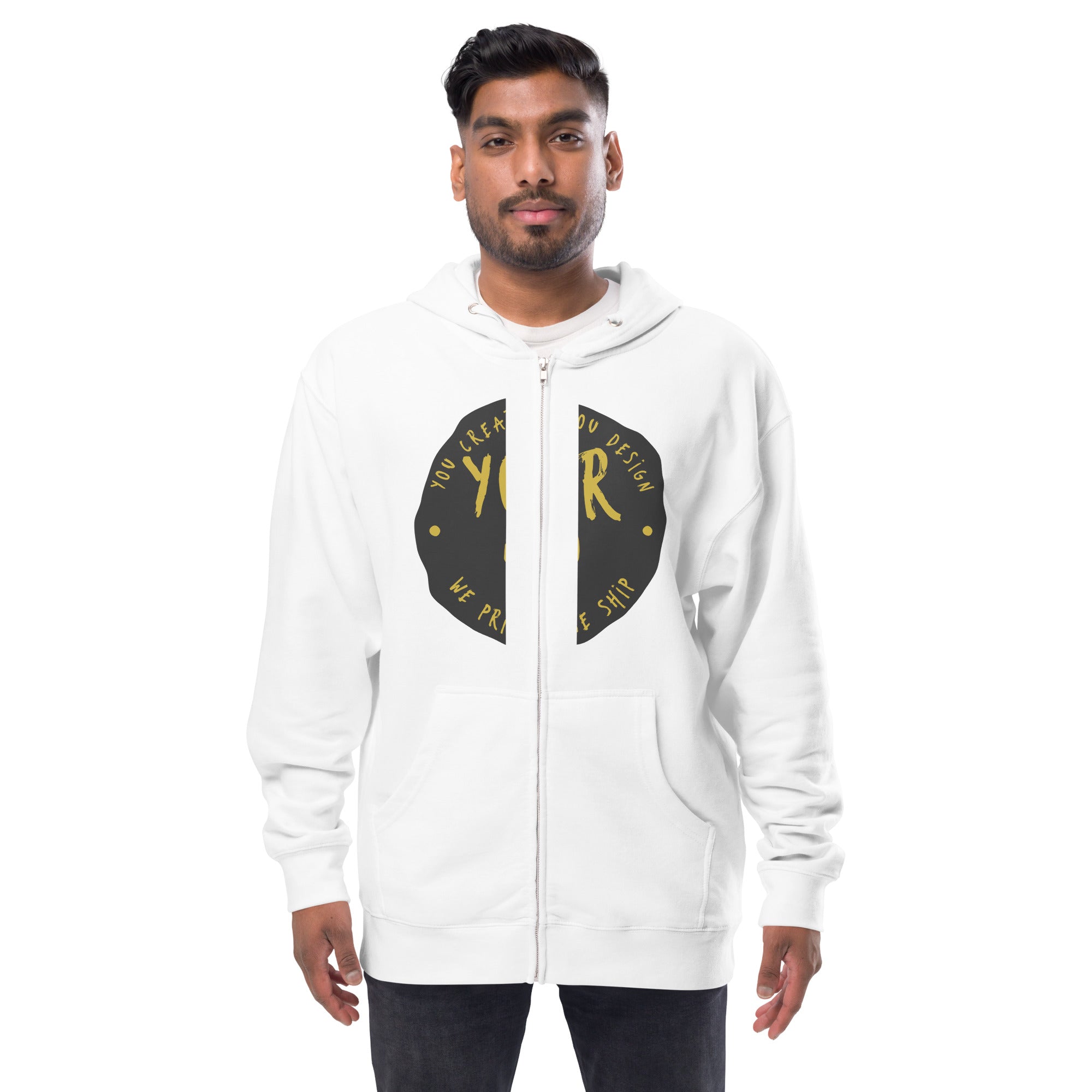 Men's Fleece Zip Hoodie