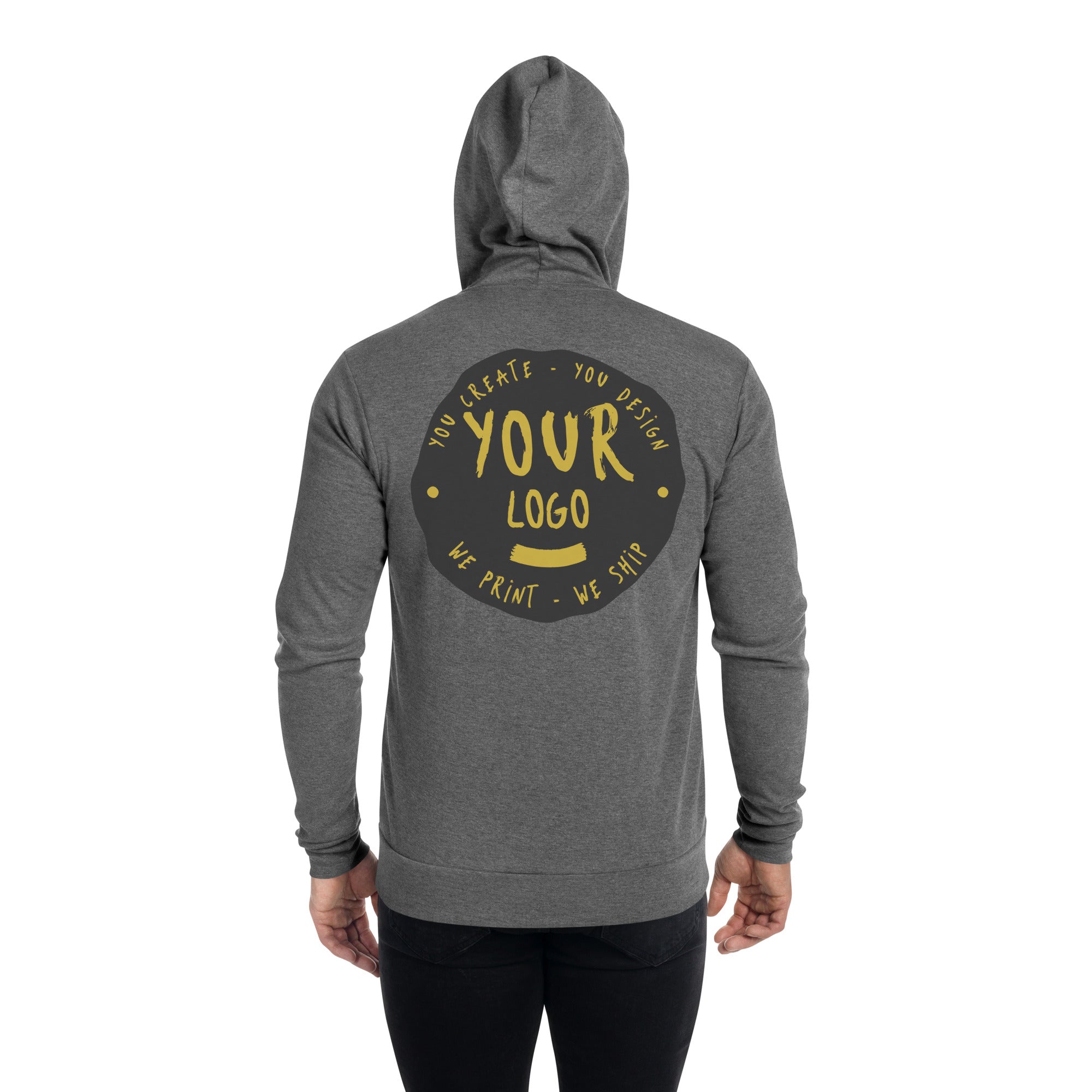Men's Lightweight Zip Hoodie