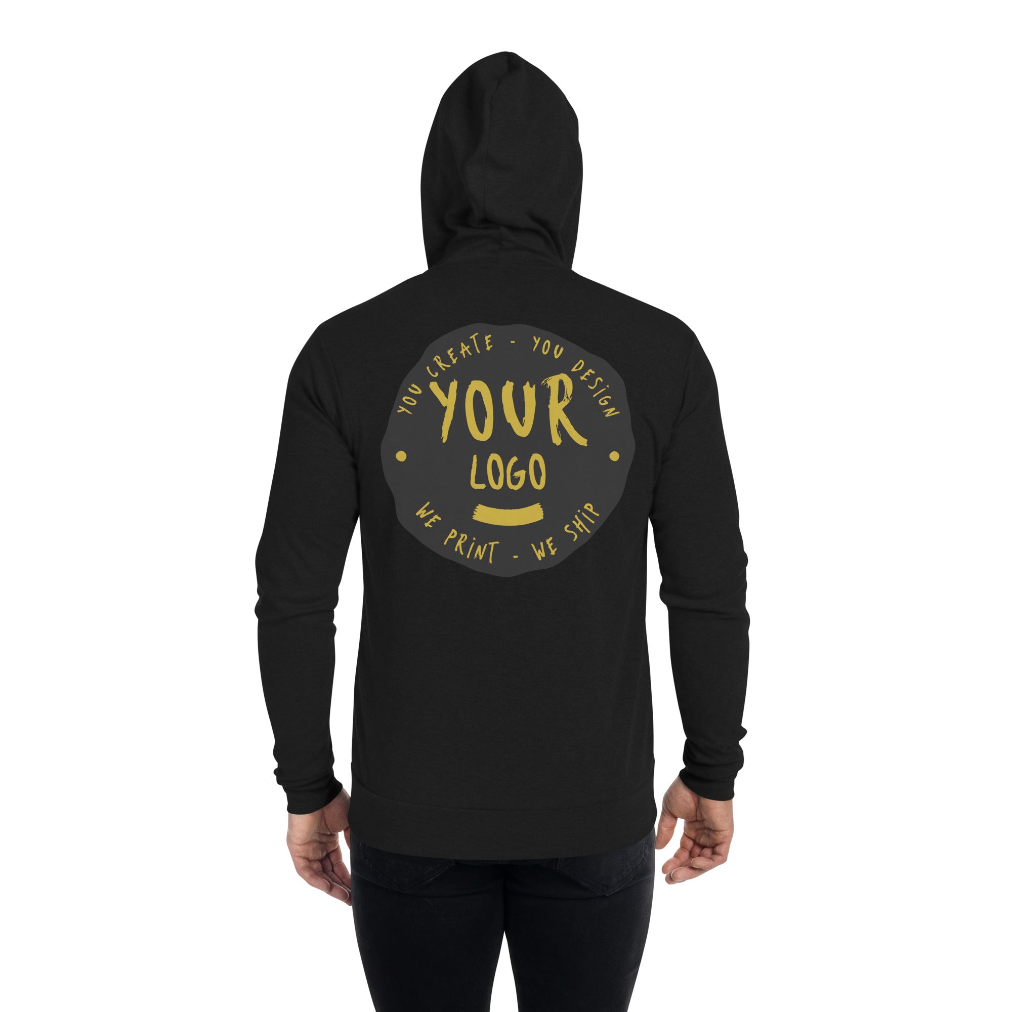 Men's Lightweight Zip Hoodie