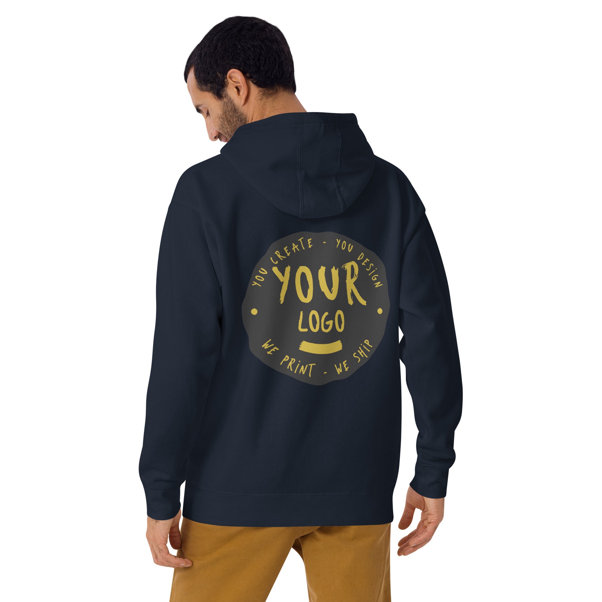 Men's Slim Hoodie