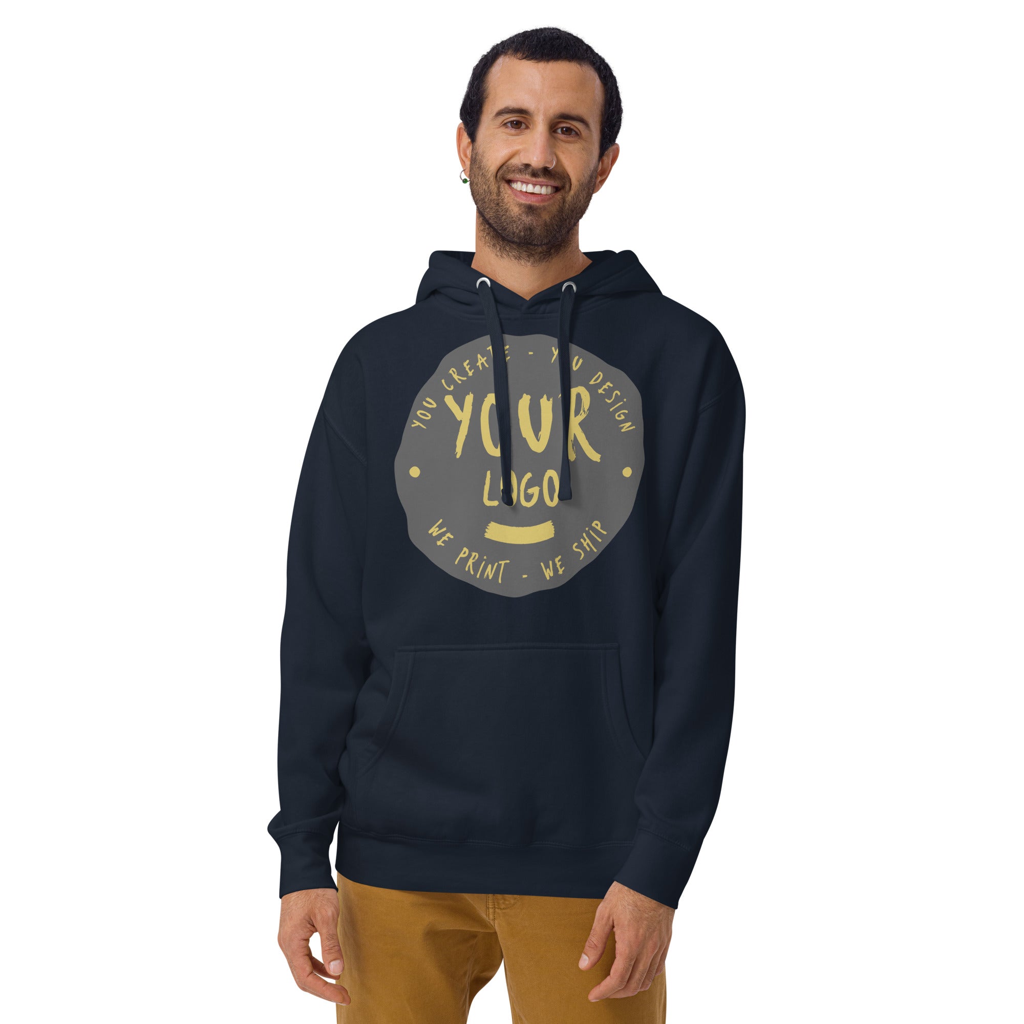 Men's Slim Hoodie