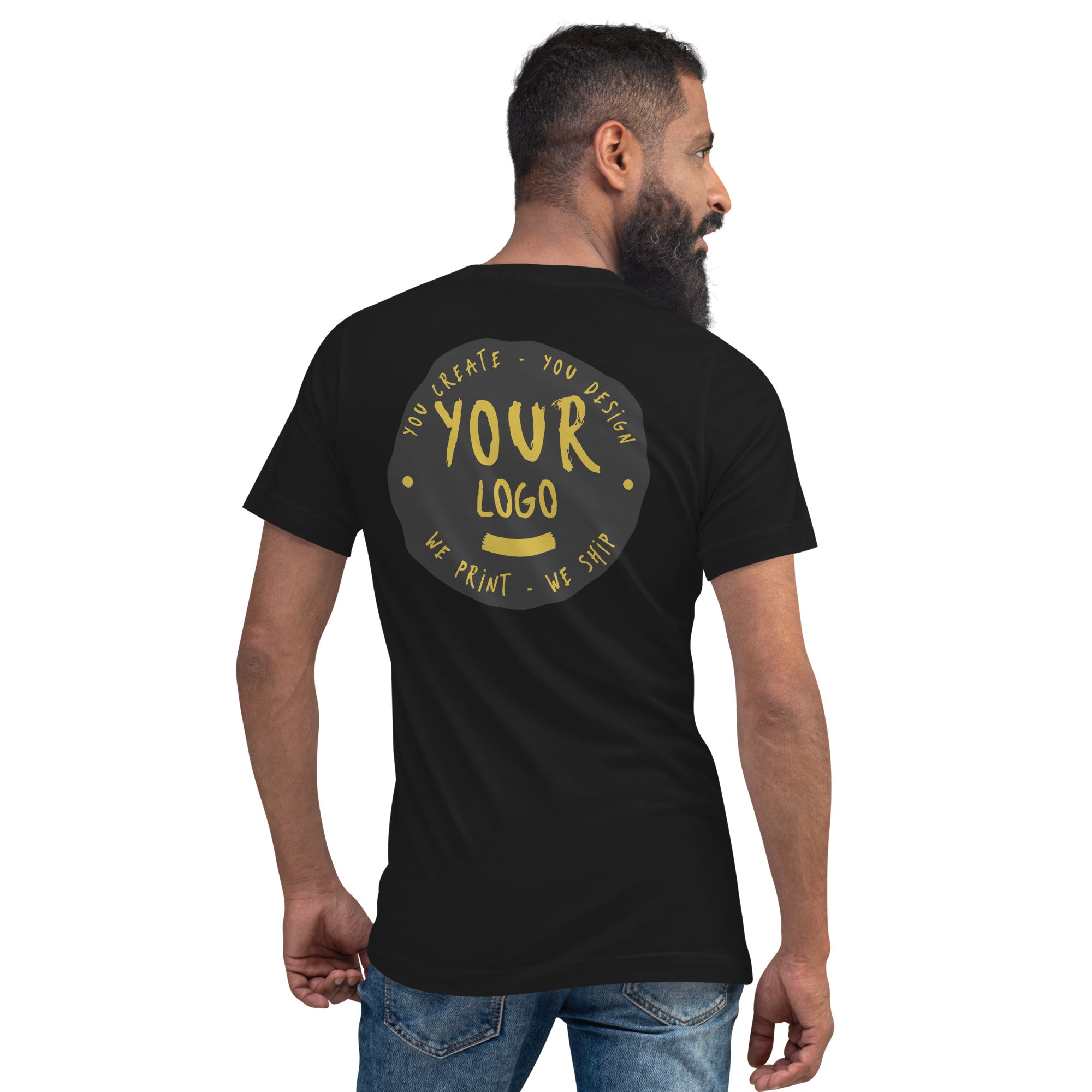 Men's Short Sleeve V-Neck T-Shirt