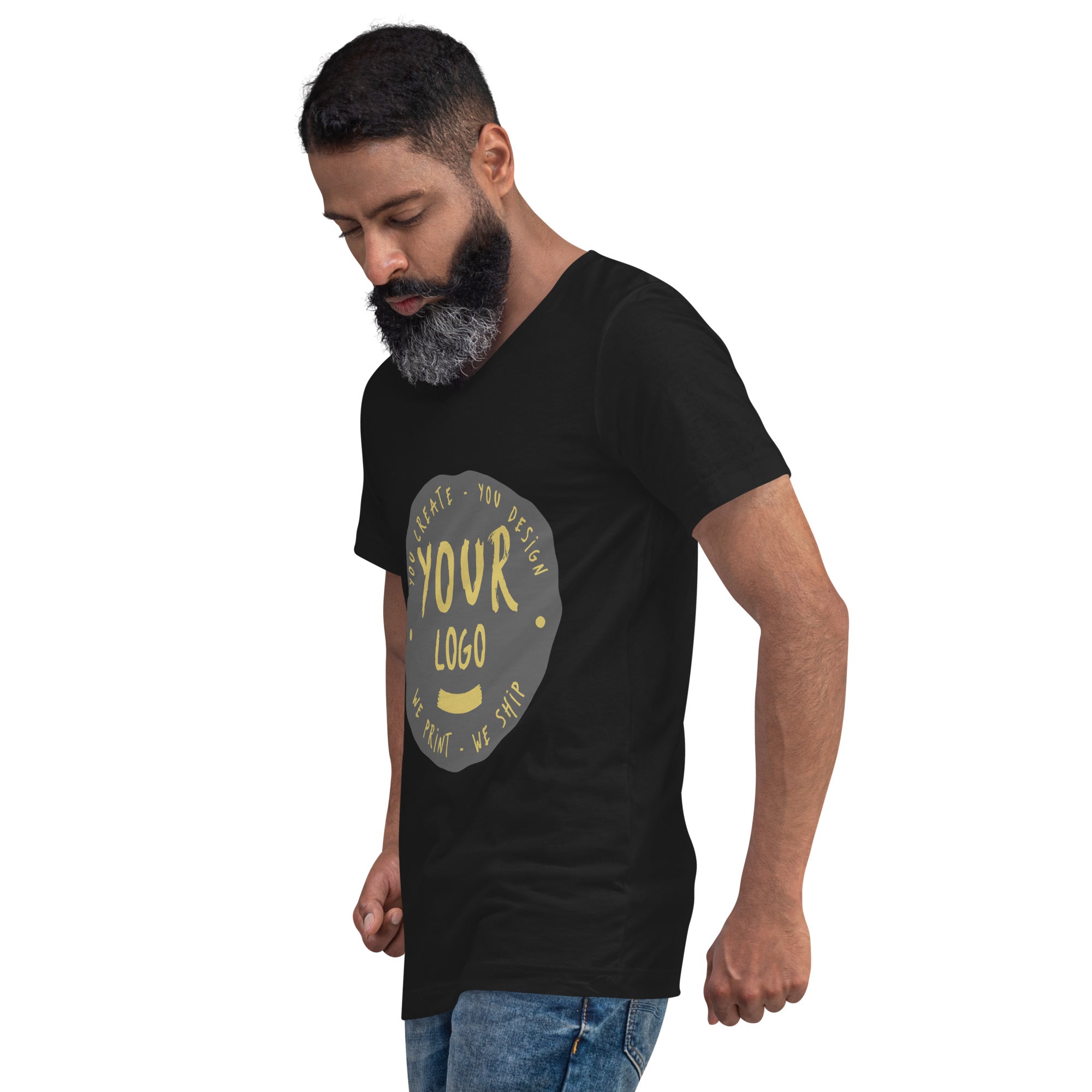 Men's Short Sleeve V-Neck T-Shirt