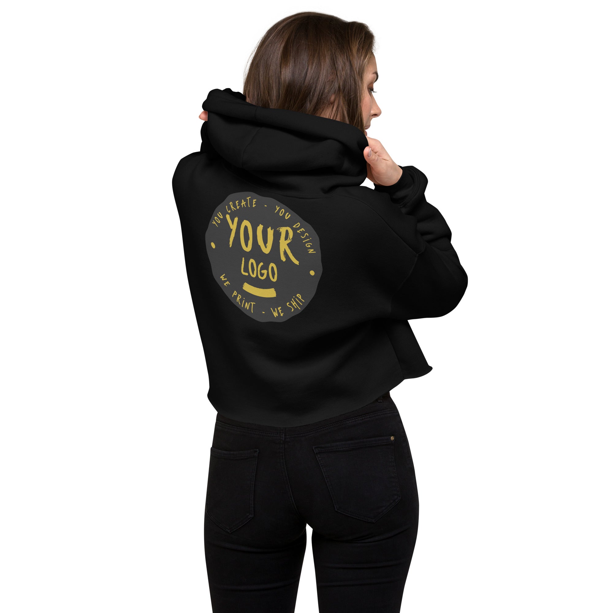 Women's Crop Hoodie
