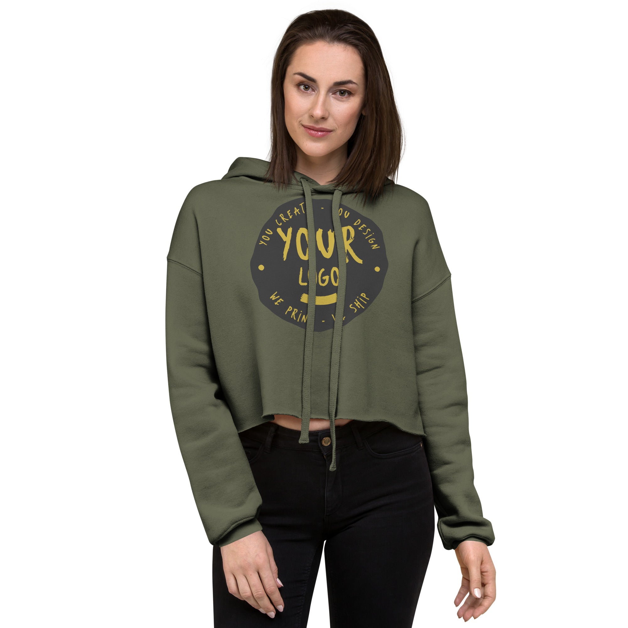 Women's Crop Hoodie