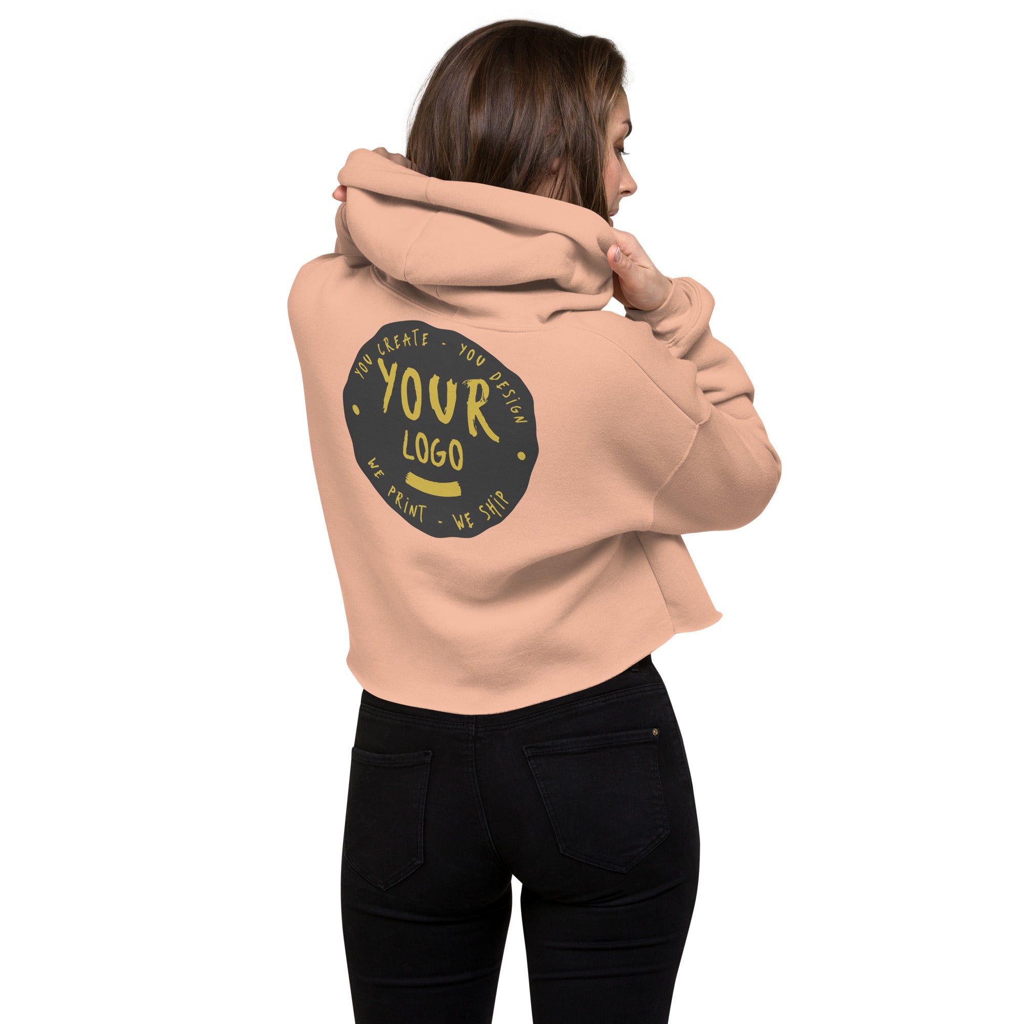 Women's Crop Hoodie