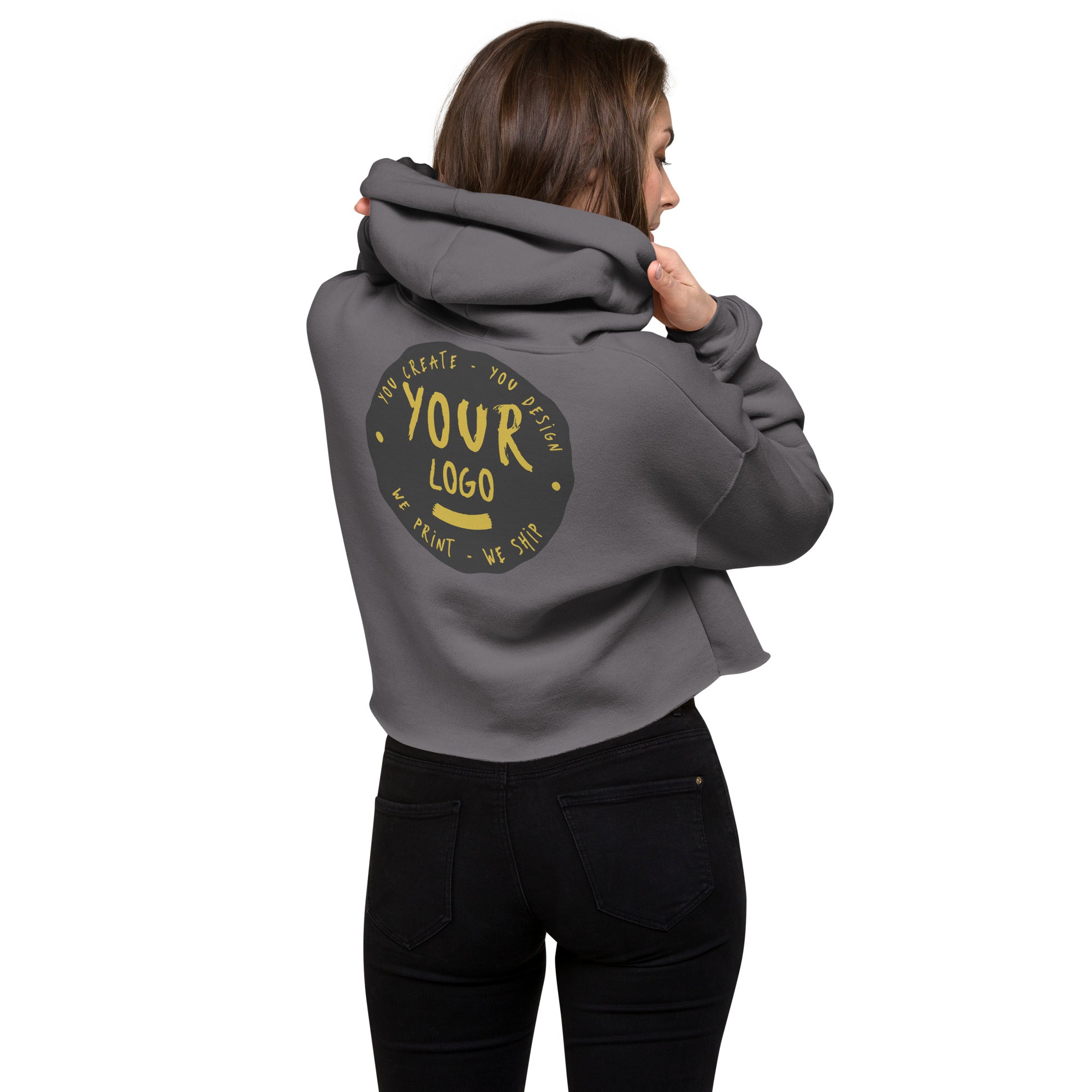 Women's Crop Hoodie
