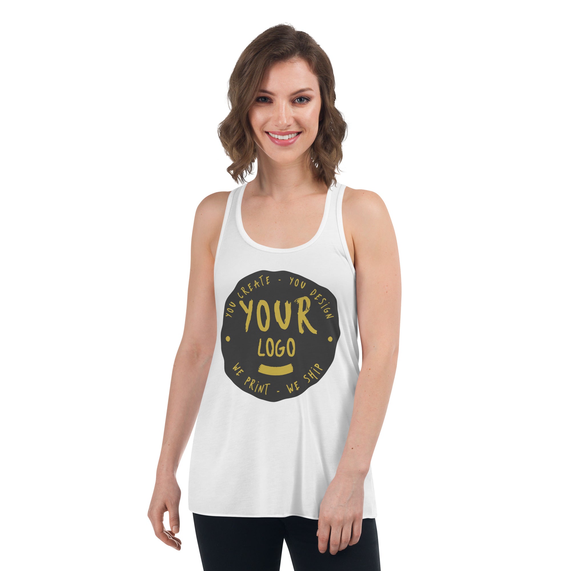 Women's Flowy Racerback Tank Top