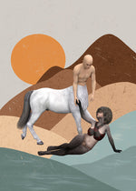 Forbidden Love Centaur And Damsel
