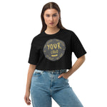 Women's Loose Drop Shoulder Crop Top