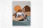Brushed Metal Print