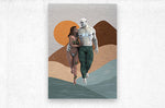 Brushed Metal Print