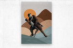 Brushed Metal Print
