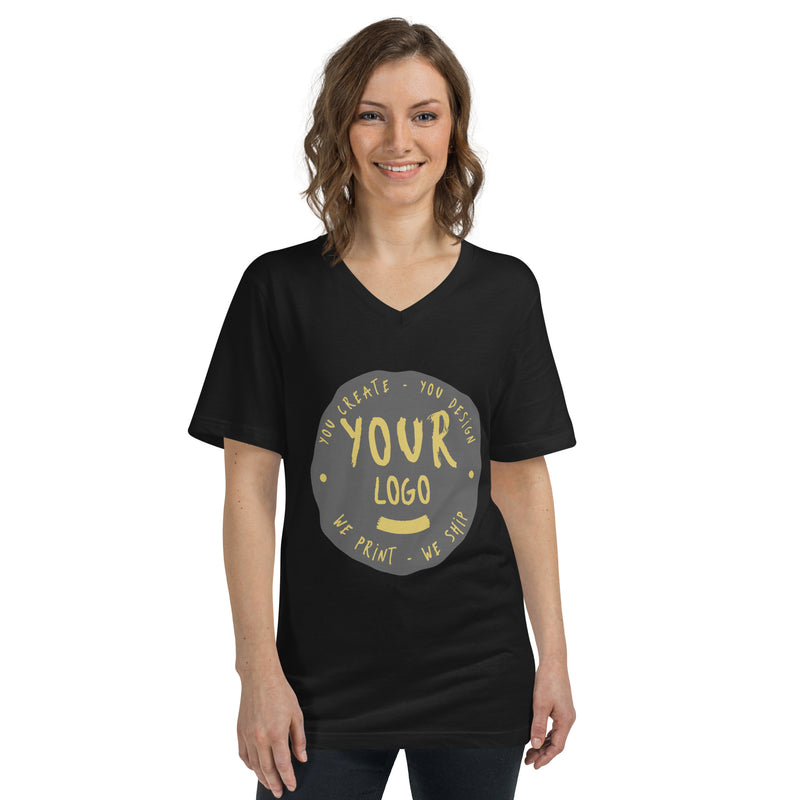 Women's Short Sleeve V-Neck T-Shirt