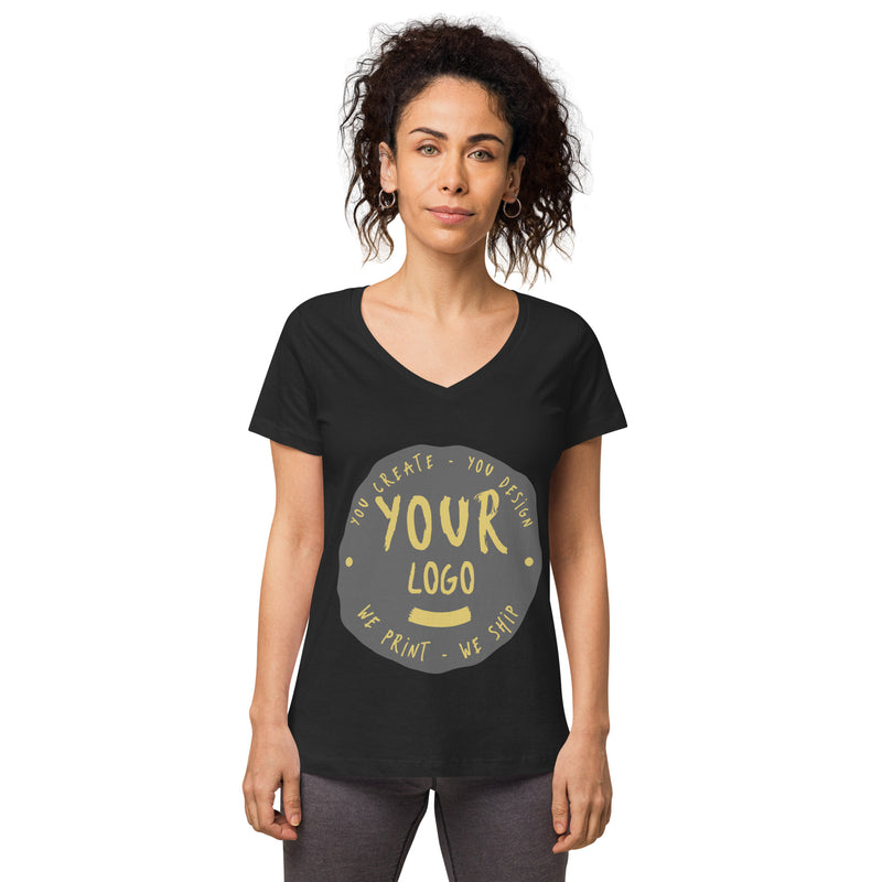 Women’s Fitted V-Neck T-Shirt