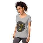 Women’s Fitted V-Neck T-Shirt